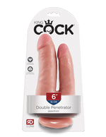 King Cock Double Penetrator - Flesh Default Title