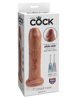 King Cock 7" Uncut - Tan Default Title