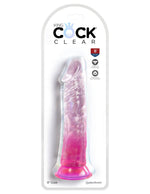 King Cock Clear 8 Inch - Pink Default Title