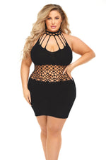 Rich B Phase Dress - Queen Size - Black Default Title