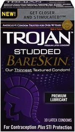 Trojan Studded Bareskin - 10 Pack Default Title