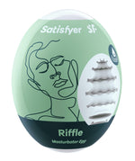 Satisfyer Masturbator Egg - Riffle - Light Green Default Title