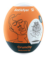 3 Pc Set Masturbator Egg - Crunchy - Orange Default Title