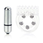 Maximus Enhancement Ring 5 Stroker Beads - Clear Default Title