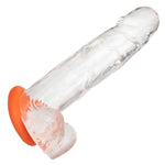 Alpha Liquid Silicone Prolong Large Ring - Orange Default Title