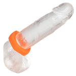 Alpha Liquid Silicone Prolong Sexagon Ring - Orange Default Title