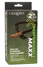 Performance Maxx Life-Like Extension With Harness - Brown Default Title