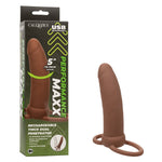 Performance Maxx Rechargeable Thick Dual Penetrator - Brown Default Title