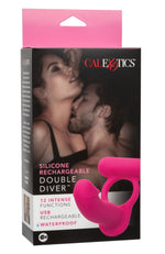 Silicone Rechargeable Double Diver - Pink Default Title