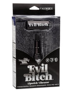 Naughty Bits Evil Bitch Lipstick Vibrator - Black Default Title