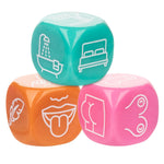 Naughty Bits Roll With It Icon - Based Sex Dice Game Default Title