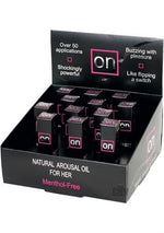 On Natural Arousal Oil Original 12 Pieces Display - 0.17 Fl. Oz. Bottles Default Title