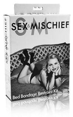 Sex and Mischief Bed Bondage Restraint Kit Default Title