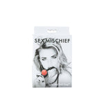 Sex and Mischief Solid Ball Gag - Red Default Title