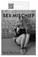 Sex and Mischief Silky Rope - Black Default Title