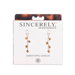 Sincerely Amber Nipple Jewelry Default Title
