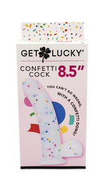Get Lucky Confetti Cock - 8.5 Inch Default Title