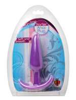Plum Drop Starter Anal Plug - Purple Default Title