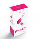 Peach Vibrating Egg - Foxy Pink Default Title