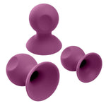 Cloud 9 Health and Wellness Nipple and Clitoral Massager Suction Set - Purple Default Title