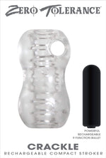 Zero Tolerance Crackle Rechargeable Masturbation Sleeve Default Title