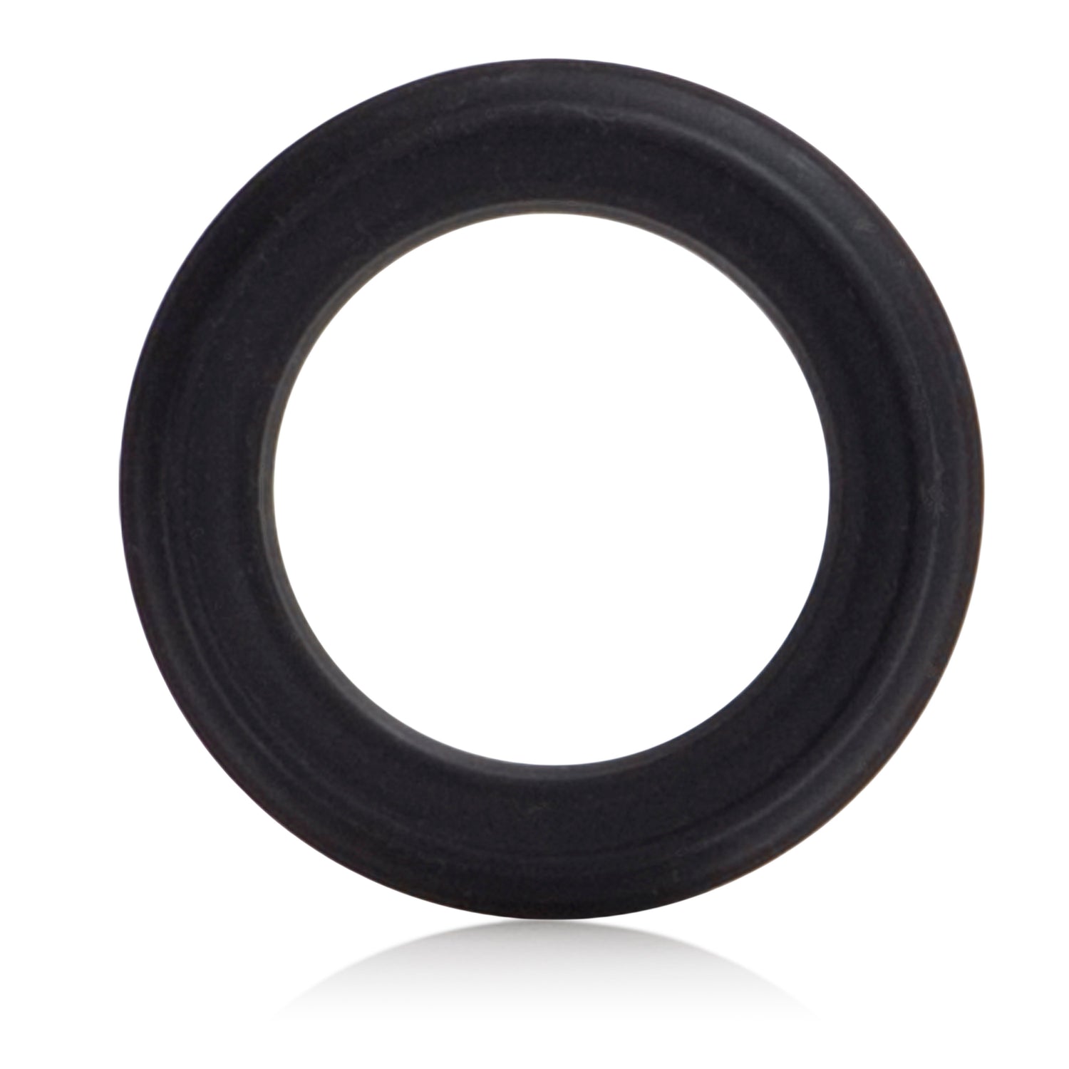 CalExotics Caesar Silicone Ring - Black — black cock ring at Stuffgoodies