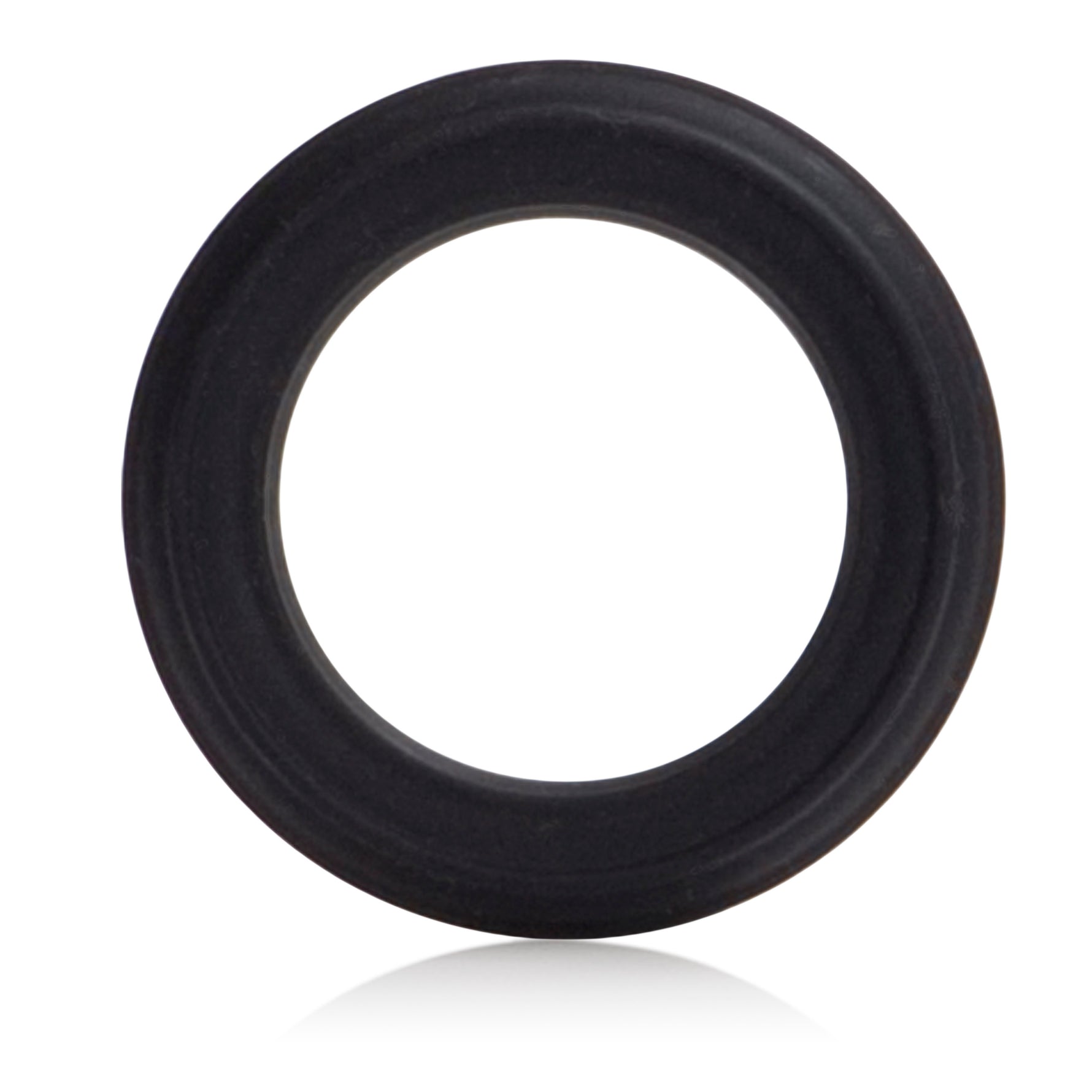 CalExotics Caesar Silicone Ring - Black — black cock ring at Stuffgoodies