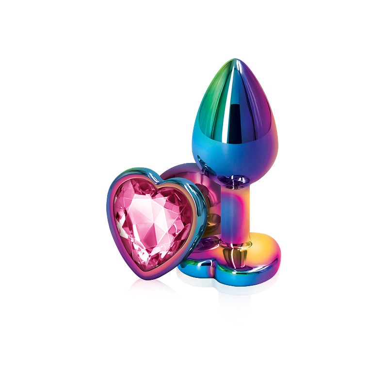 "Rear Assets - Multicolor Heart - Small - Pink NSN0962-14"