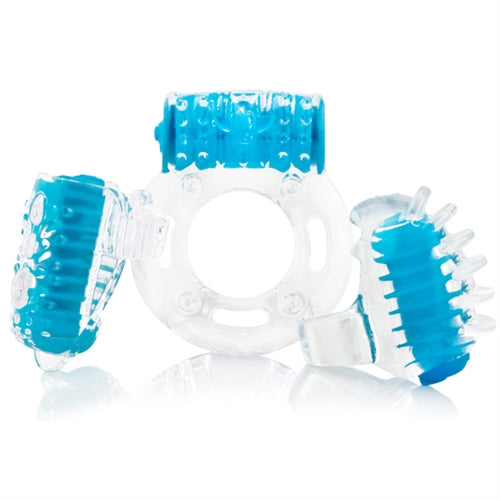 Screaming O Vibro Man - Each - Blue (VIB-110E)