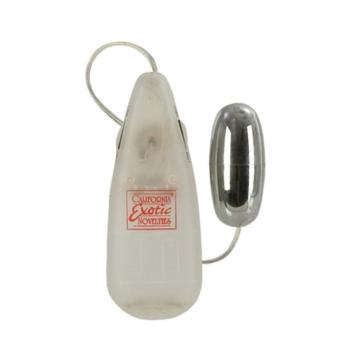 CalExotics Teardrop Bullet - Clear - Bulk — clear bullet vibrator at Stuffgoodies