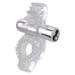 CalExotics Wireless Passion Enhancer Rechargeable Clear — clear cock ring at Stuffgoodies