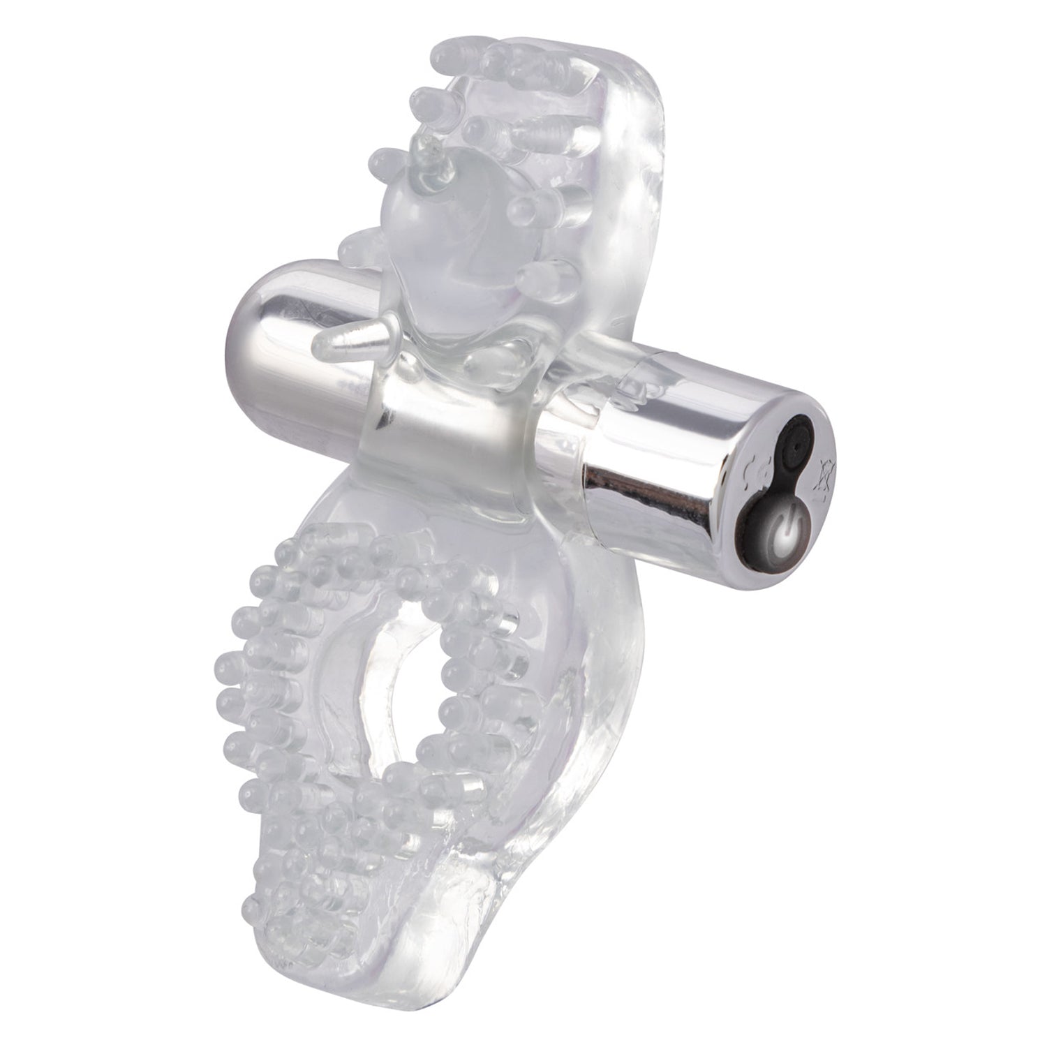 CalExotics Wireless Passion Enhancer Rechargeable Clear — clear cock ring at Stuffgoodies
