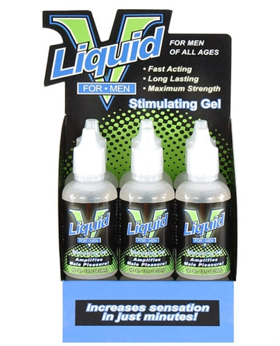 Body Action — Liquid v for Men - 6 Pack Display (BA-6LVMCD)