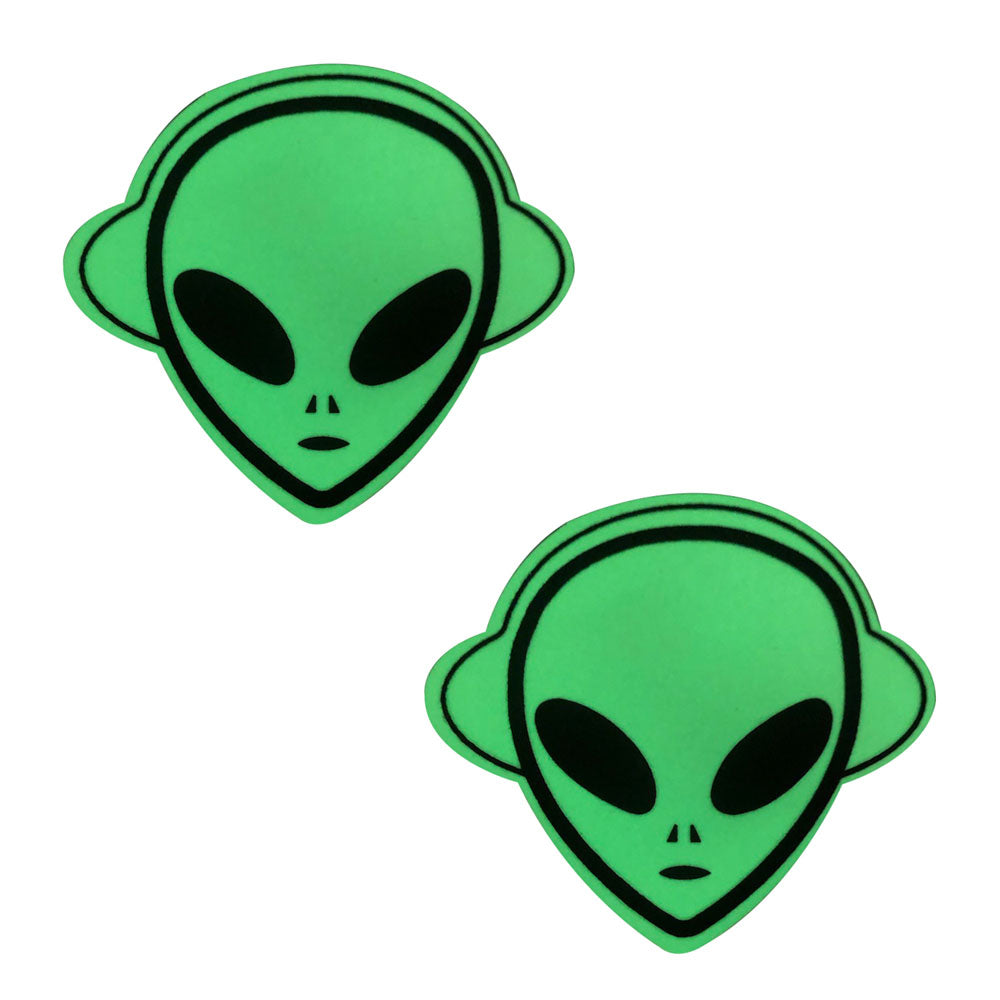 Neva Nude Glow in the Dark Alien Pasties — intimate product at Stuffgoodies