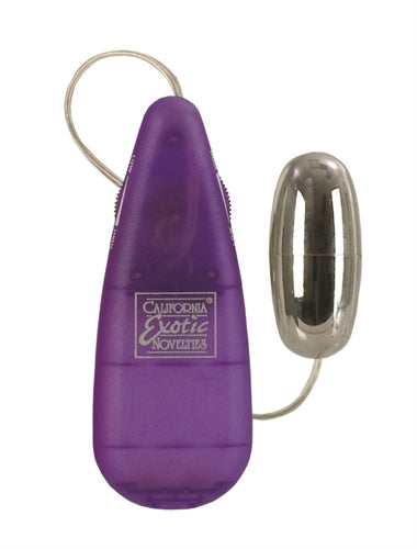 CalExotics Teardrop Bullet - Purple - Bulk — purple bullet vibrator at Stuffgoodies