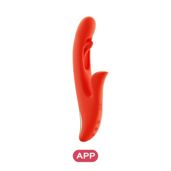 "Tressa App-Enabled Tapping Vibrator G-Spot and Clitoral Stimulation H-VS-58-995ORG"