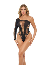 "Dollar Sign Bodysuit - One Size - Black PKL-20041BLKOS"