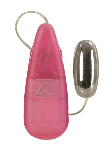 CalExotics Teardrop Bullet - Pink - Bulk — pink bullet vibrator at Stuffgoodies