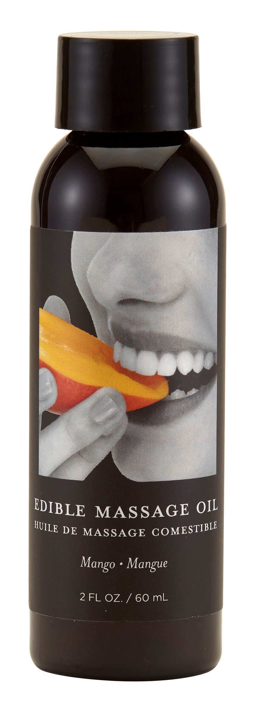 Earthly Body Edible Massage Oil - Mango - 2 Fl. Oz. — intimate product at Stuffgoodies