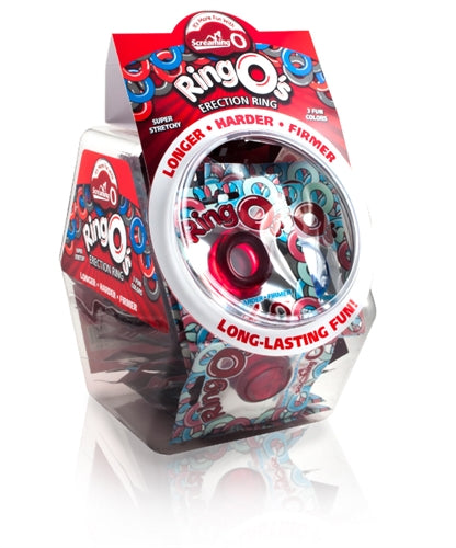 Screaming O — Ringo's - 36 Piece Fishbowl - Assorted Colors (BWL-RNG-110D)