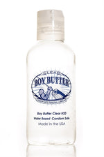 "Boy Butter Clear H2O 4 Oz BBC04"