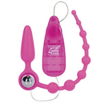 CalExotics Booty Call Booty Double Dare - Pink — pink anal toy at Stuffgoodies
