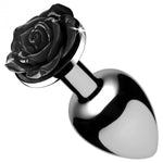 "Black Rose Anal Plug - Large BTYS-AF635-LARGE"