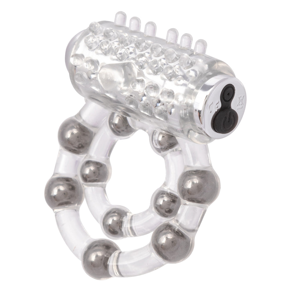 CalExotics Maximus Enhancement Ring 10 Stoker Beads Rechargeable — cock ring at Stuffgoodies