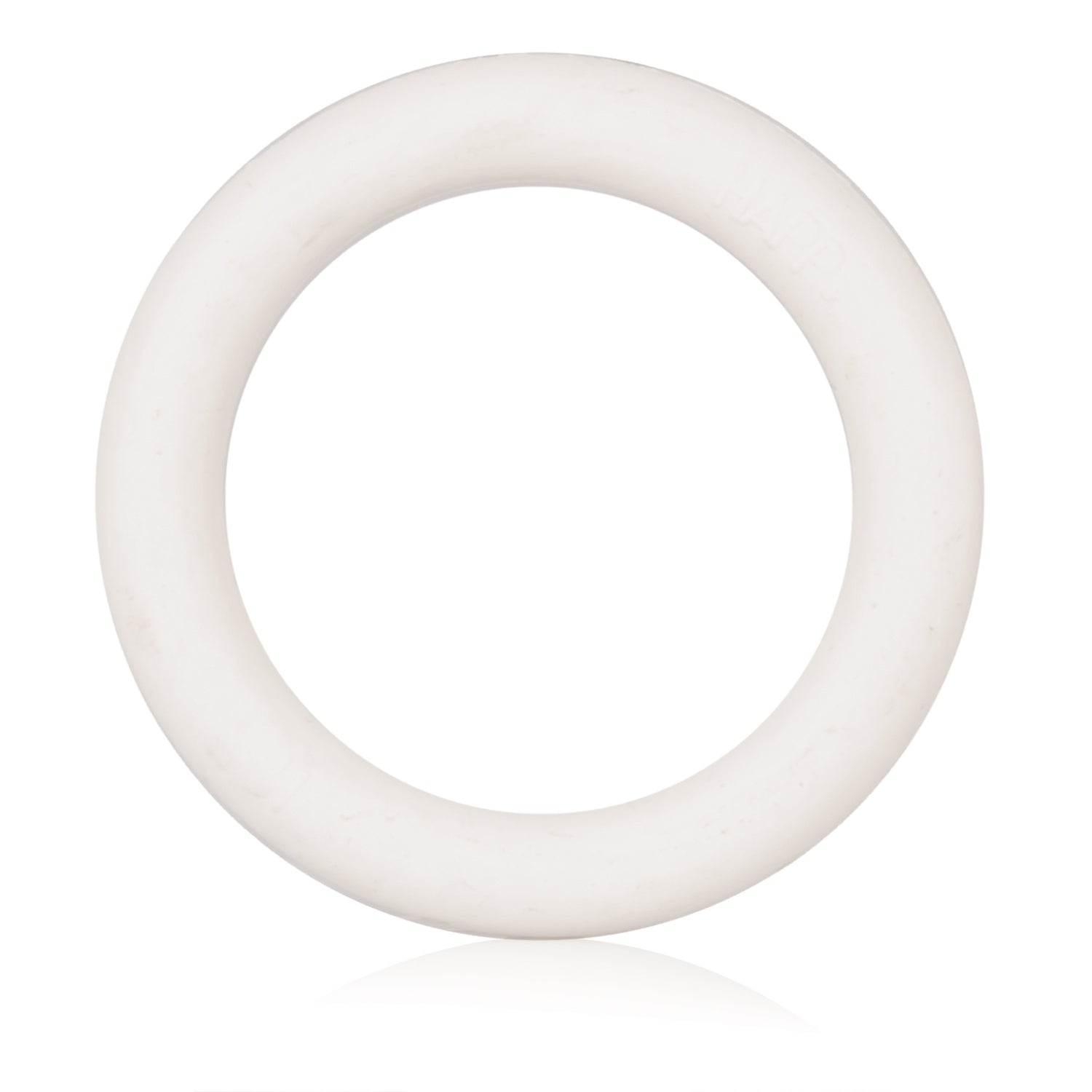 CalExotics Rubber Ring - Small - White — white cock ring at Stuffgoodies