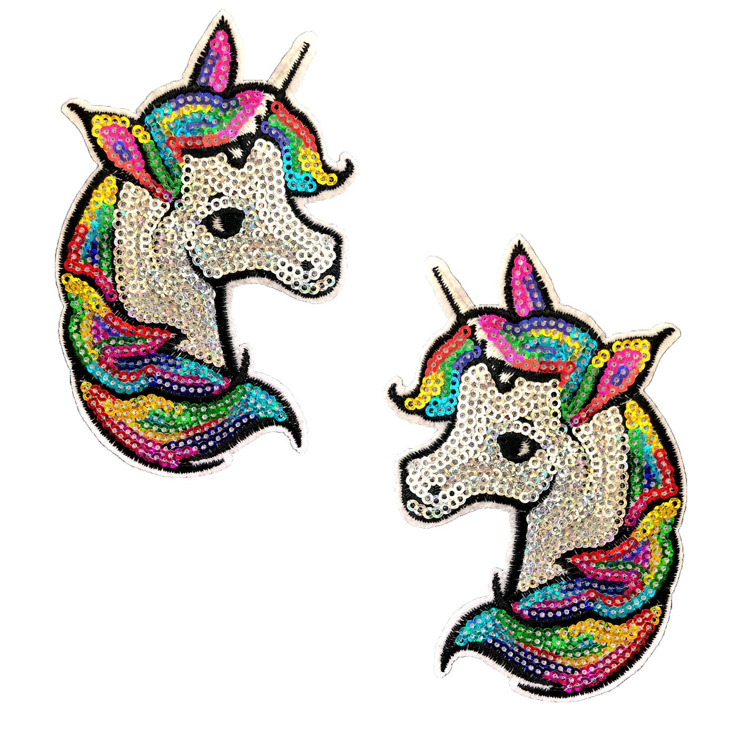 Neva Nude Sequin Sparkle Unicorn Nipztix Pasties — intimate product at Stuffgoodies