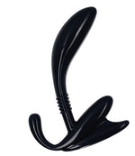 CalExotics Apollo Curved Prostate Probe - Black — black anal toy at Stuffgoodies