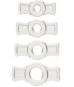 "Titanmen Tools Cock Ring Set - Clear DJ3503-07"