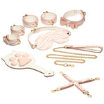 XR Brands — Pink Kitty Bondage Set - White/pink (MS-AH301)