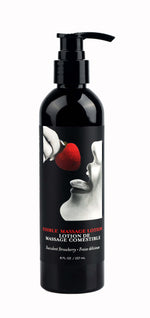 "Edible Massage Lotion - Strawberry - 8 Fl. Oz. EB-MLE003"